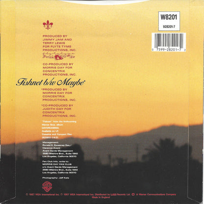 Morris Day : Fishnet (7", Single)