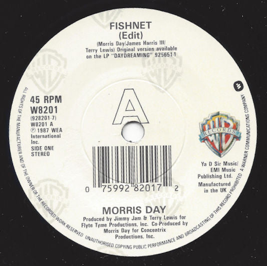 Morris Day : Fishnet (7", Single)