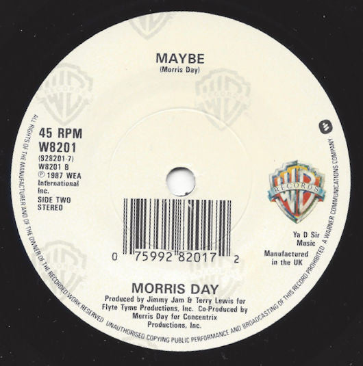 Morris Day : Fishnet (7", Single)