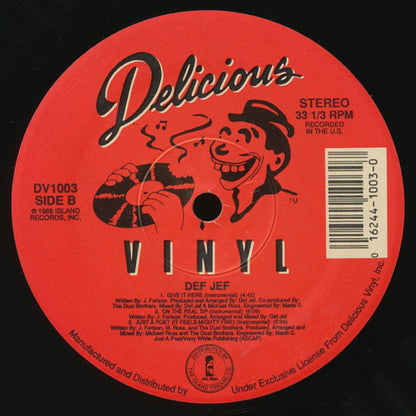 Def Jef : Give It Here (12", Bla)