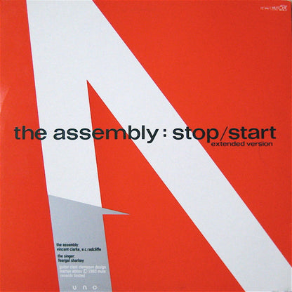 The Assembly : Never Never (Extended Version) (12", Single)