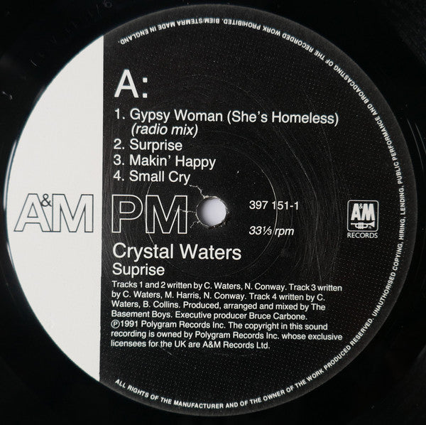 Crystal Waters : Surprise (LP, Album)