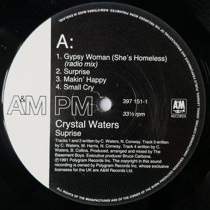 Crystal Waters : Surprise (LP, Album)