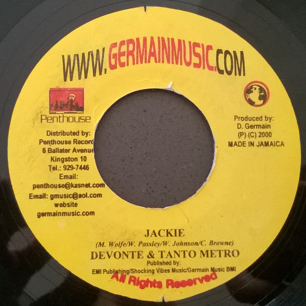 Steven "Lenky" Marsden / Tanto Metro & Devonte : Speak Softly (7")