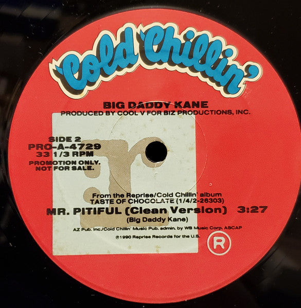 Big Daddy Kane : Mr. Pitiful (12", Promo)