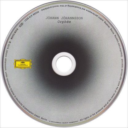 Jóhann Jóhannsson : Orphée (CD, Album)