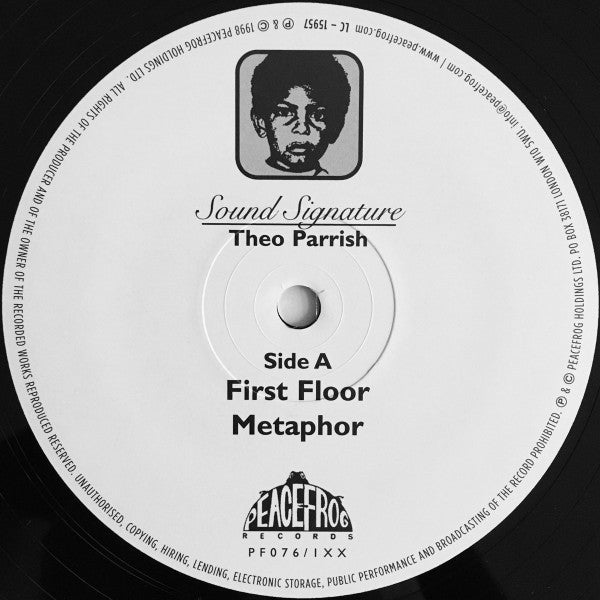 Theo Parrish : First Floor (Part 1) (2x12", Album, RP)