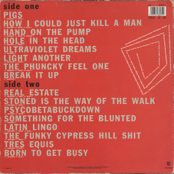 Cypress Hill : Cypress Hill (LP, Album)