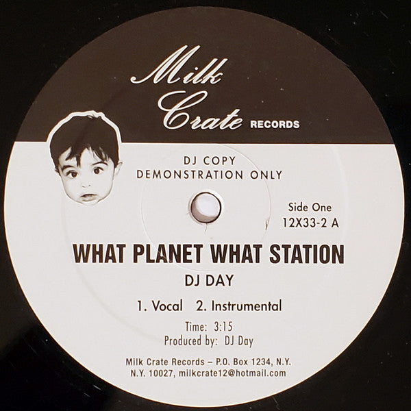 DJ Day : What Planet What Station / It Still Ain't Hard To Tell (12", P/Unofficial, Promo)