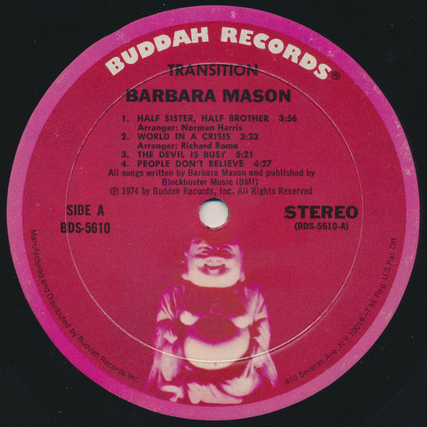 Barbara Mason : Transition (LP, Album)