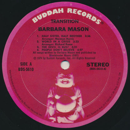 Barbara Mason : Transition (LP, Album)