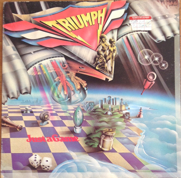 Triumph (2) : Just A Game (LP, Album, Gat)