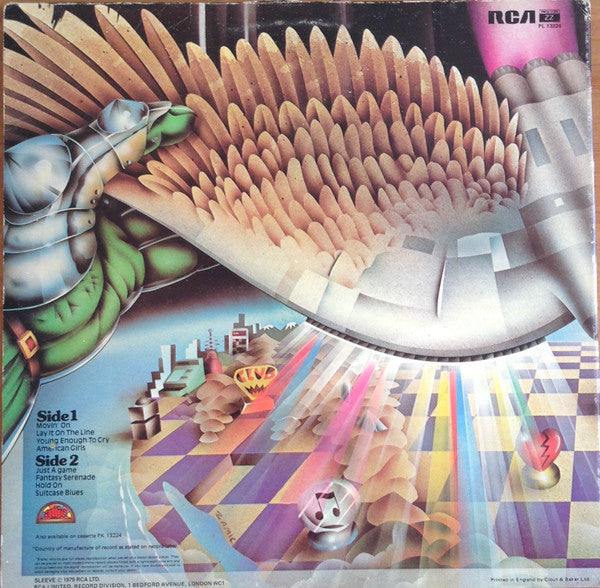 Triumph (2) : Just A Game (LP, Album, Gat)