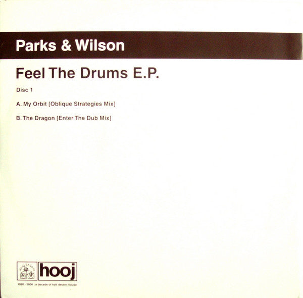 Parks & Wilson : Feel The Drums E.P. (12", EP, 1/2)
