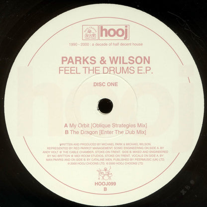 Parks & Wilson : Feel The Drums E.P. (12", EP, 1/2)