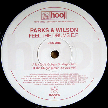 Parks & Wilson : Feel The Drums E.P. (12", EP, 1/2)