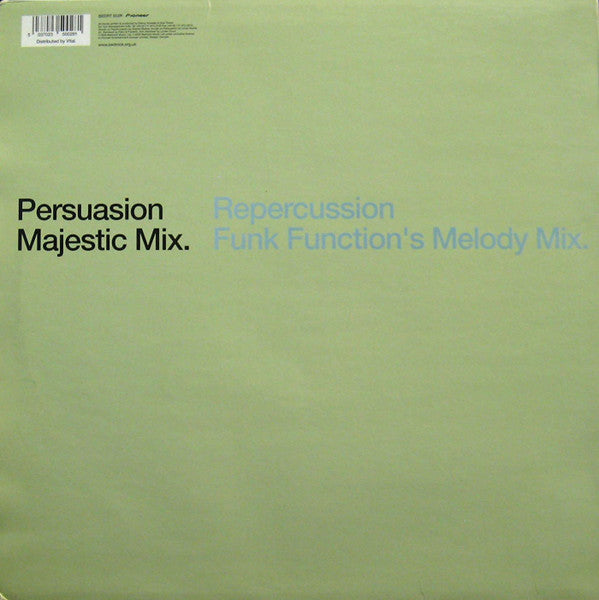 Science Department : Persuasion / Repercussion (12")