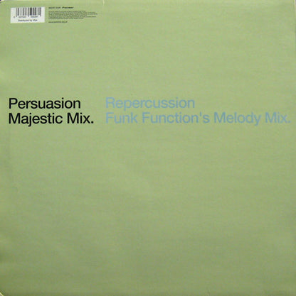 Science Department : Persuasion / Repercussion (12")
