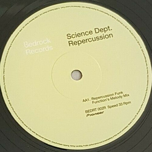 Science Department : Persuasion / Repercussion (12")