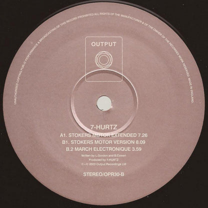 7 Hurtz : Stokers Motor (12", Single)