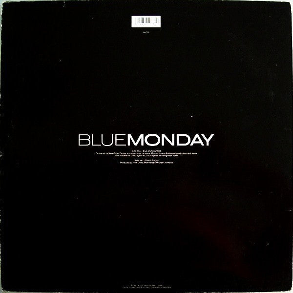 New Order : Blue Monday 1988 (12", Single)