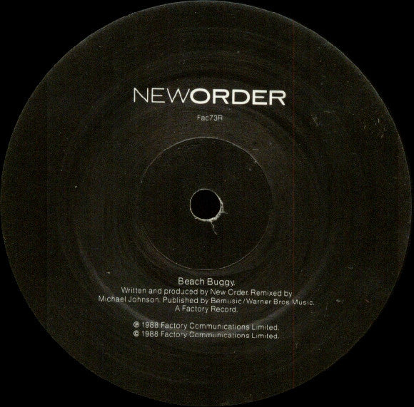 New Order : Blue Monday 1988 (12", Single)