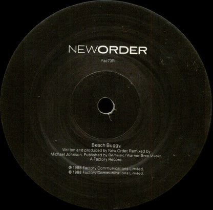 New Order : Blue Monday 1988 (12", Single)