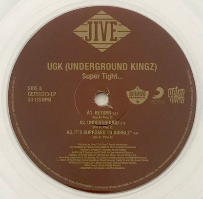 UGK : Super Tight... (2xLP, Album, RE, Cle)