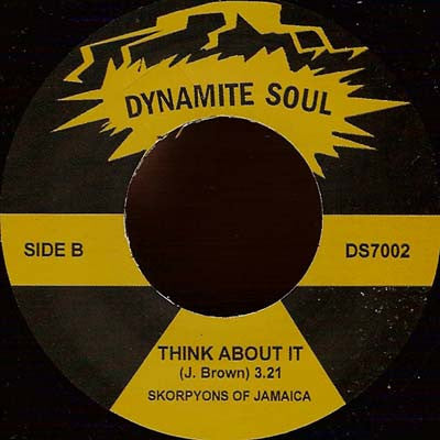 The House Band* / Skorpyons Of Jamaica : (Givin Up Food) For Funk / Think About It (7", Unofficial)