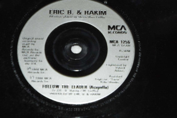 Eric B. & Rakim : Follow The Leader (7", Single, Sil)