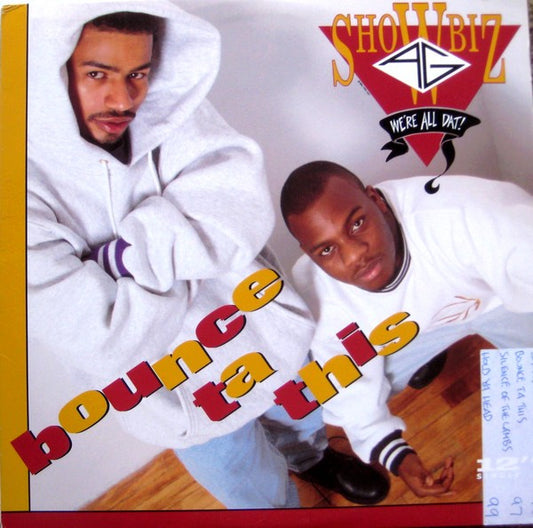 Showbiz & A.G. : Bounce Ta This (12", Promo)