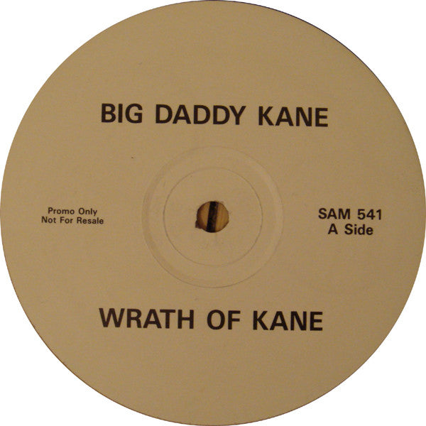 Big Daddy Kane : Wrath Of Kane (12", Promo)