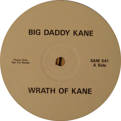 Big Daddy Kane : Wrath Of Kane (12", Promo)