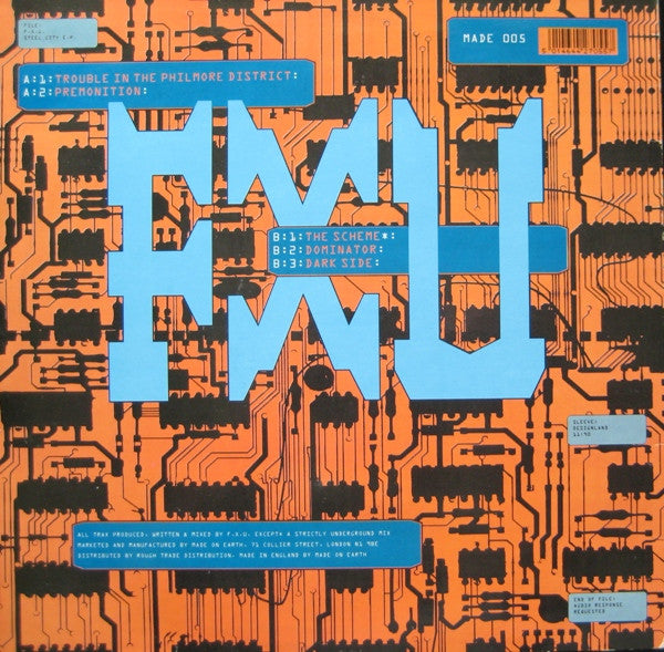 FXU* : Steel City E.P. (12", EP)