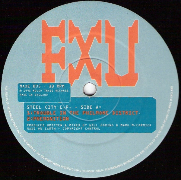 FXU* : Steel City E.P. (12", EP)