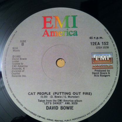 David Bowie : Let's Dance (12", Single)