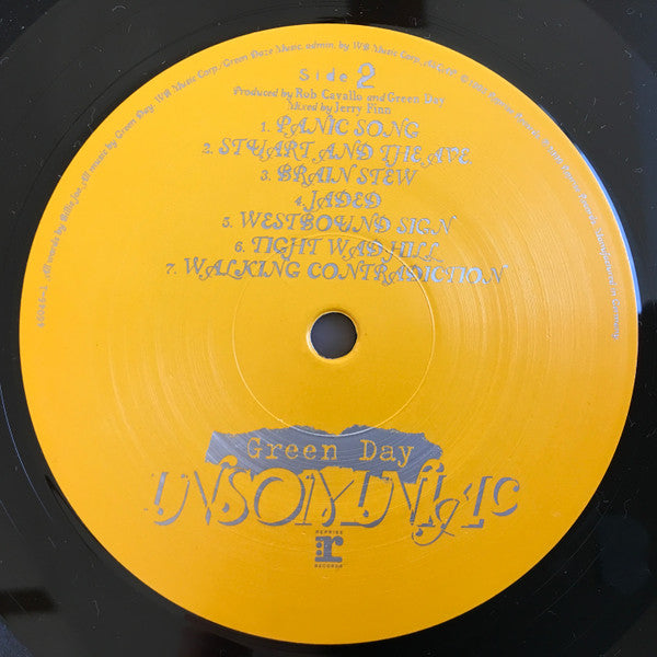 Green Day : Insomniac (LP, Album, RE)