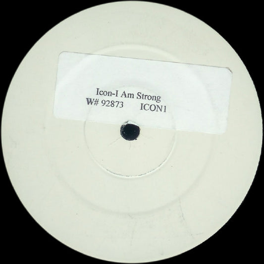 I-Con (2) : I Am Strong (12", Promo, W/Lbl, Sti)