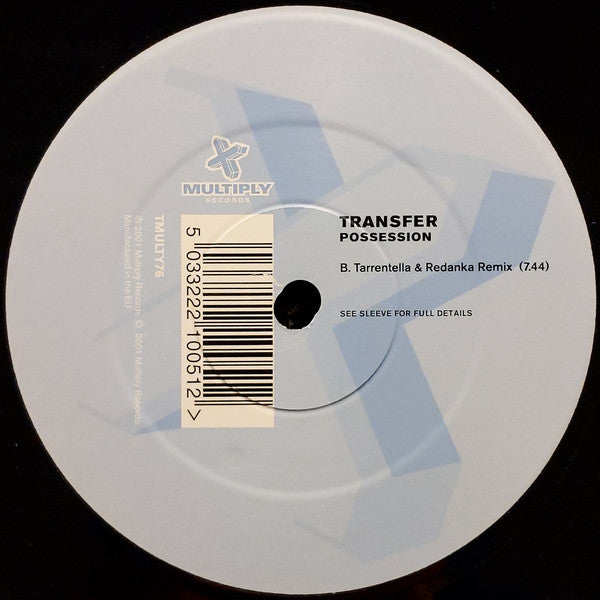 Transfer : Possession (12")