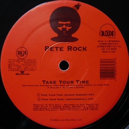 Pete Rock : Take Your Time (12")