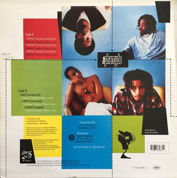 The Pharcyde : Runnin' (12", Single)