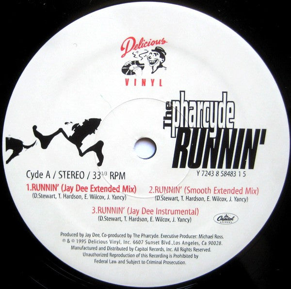The Pharcyde : Runnin' (12", Single)