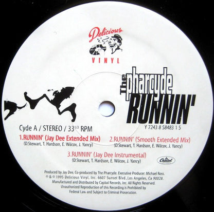 The Pharcyde : Runnin' (12", Single)