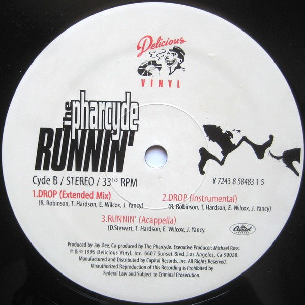 The Pharcyde : Runnin' (12", Single)