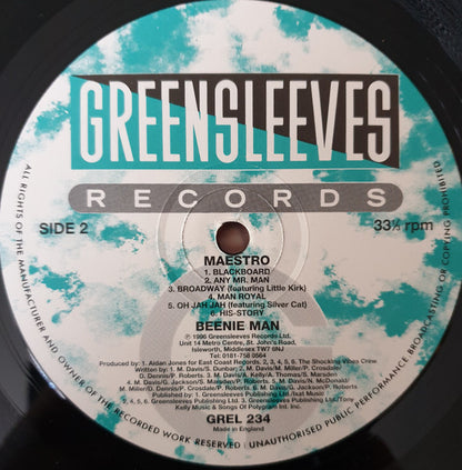 Beenie Man : Maestro (LP, Album)