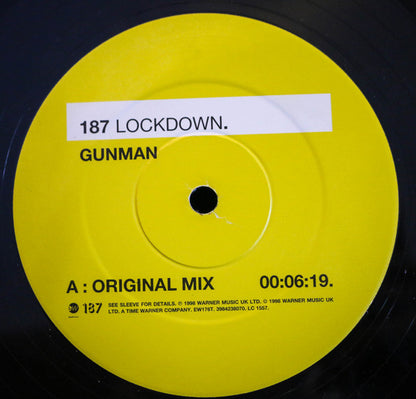 187 Lockdown : Gunman (12")