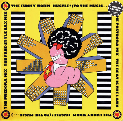 Funky Worm : Hustle! (To The Music...) (12")