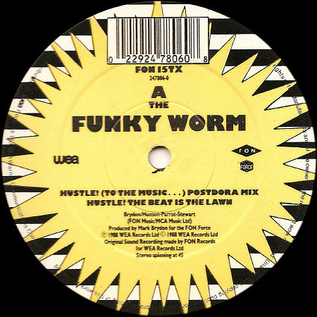 Funky Worm : Hustle! (To The Music...) (12")
