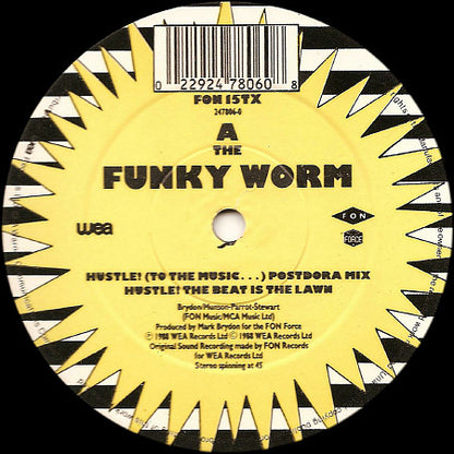 Funky Worm : Hustle! (To The Music...) (12")