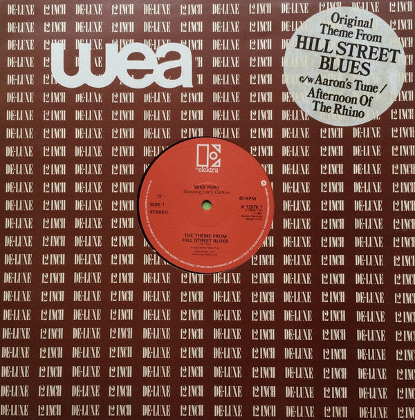 Mike Post Featuring Larry Carlton : The Theme From Hill Street Blues (12")